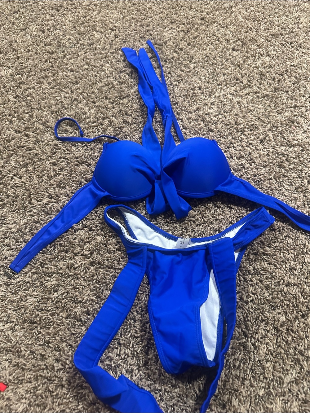 Bold Royal Blue Bikini Set